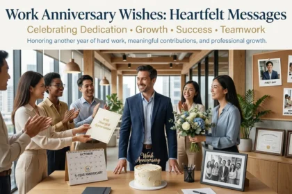 Work Anniversary Wishes