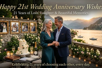 21 Year Married Happy 21st Wedding Anniversary Wishes