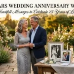 25 Years Wedding Anniversary Wishes