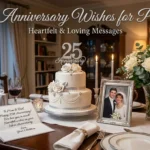 25th Anniversary Wishes for Parents