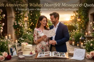 5th Anniversary Wishes