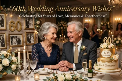 60th Wedding Anniversary Wishes