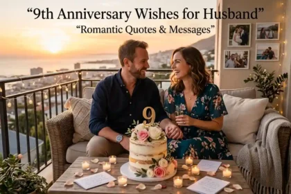 9th Anniversary Wishes for Husband: Romantic Quotes & Messages