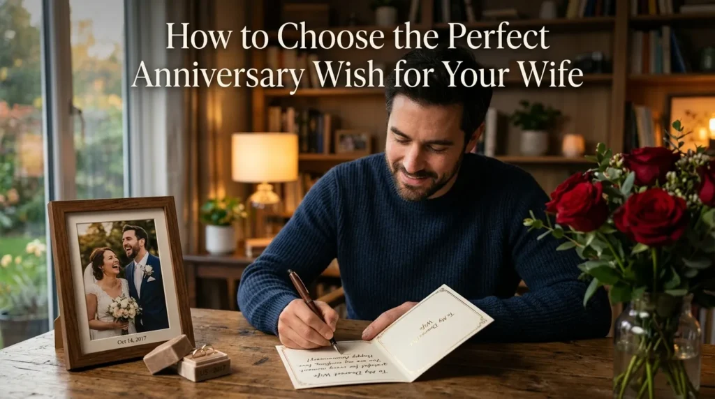 How to Choose the Perfect Anniversary Wish for Your Wife