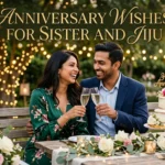 Anniversary Wishes for Sister and Jiju