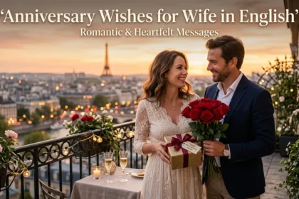 Anniversary Wishes for Wife in English