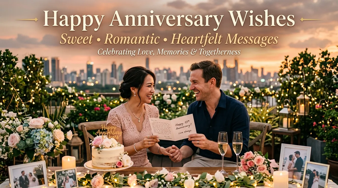 Anniversary Wishes Happy Anniversary