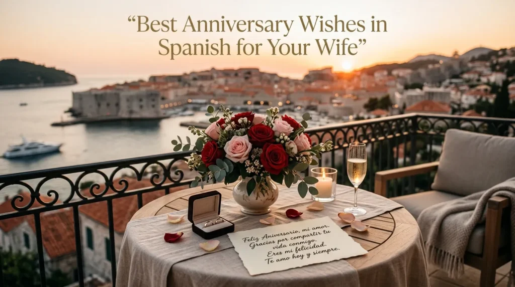 Best Anniversary Wishes in Spanish for Your Wife