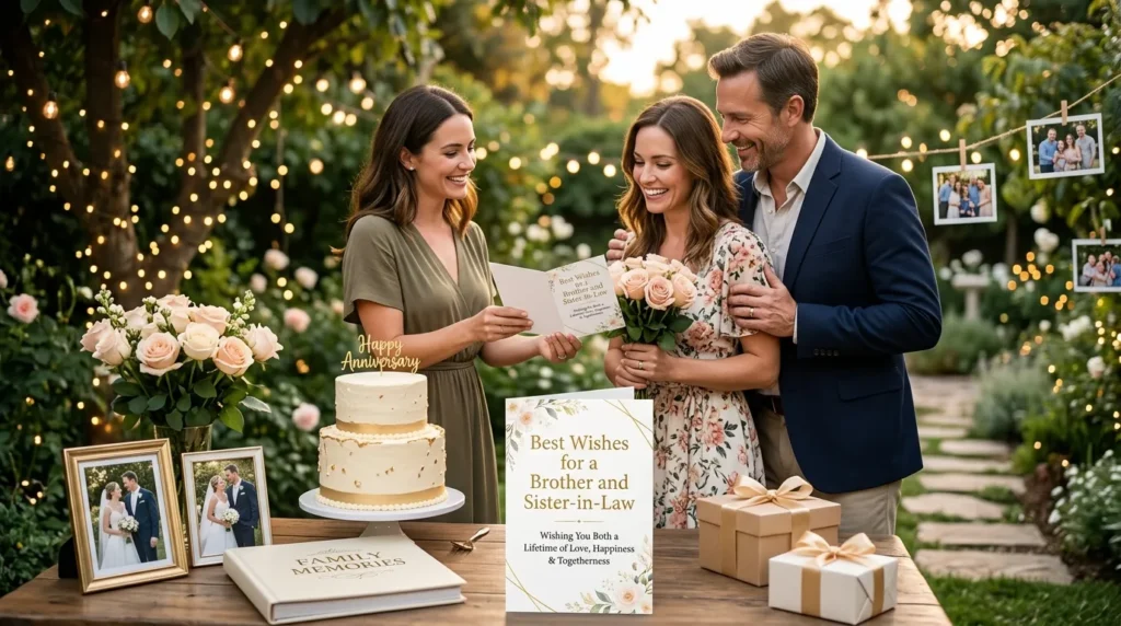 Best Wishes for a Brother and Sister-in-Law