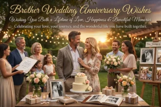 Brother Wedding Anniversary Wishes