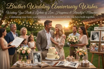 Brother Wedding Anniversary Wishes