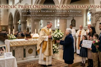 Catholic Priest Ordination Anniversary Wishes