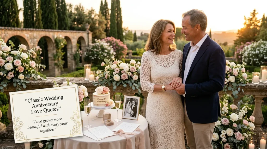 Classic Wedding Anniversary Love Quotes