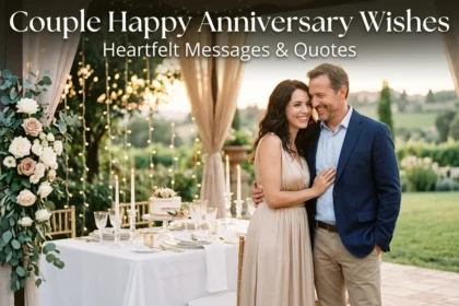 Couple Happy Anniversary Wishes