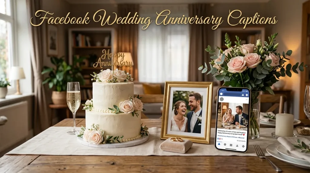 Facebook Wedding Anniversary Captions
