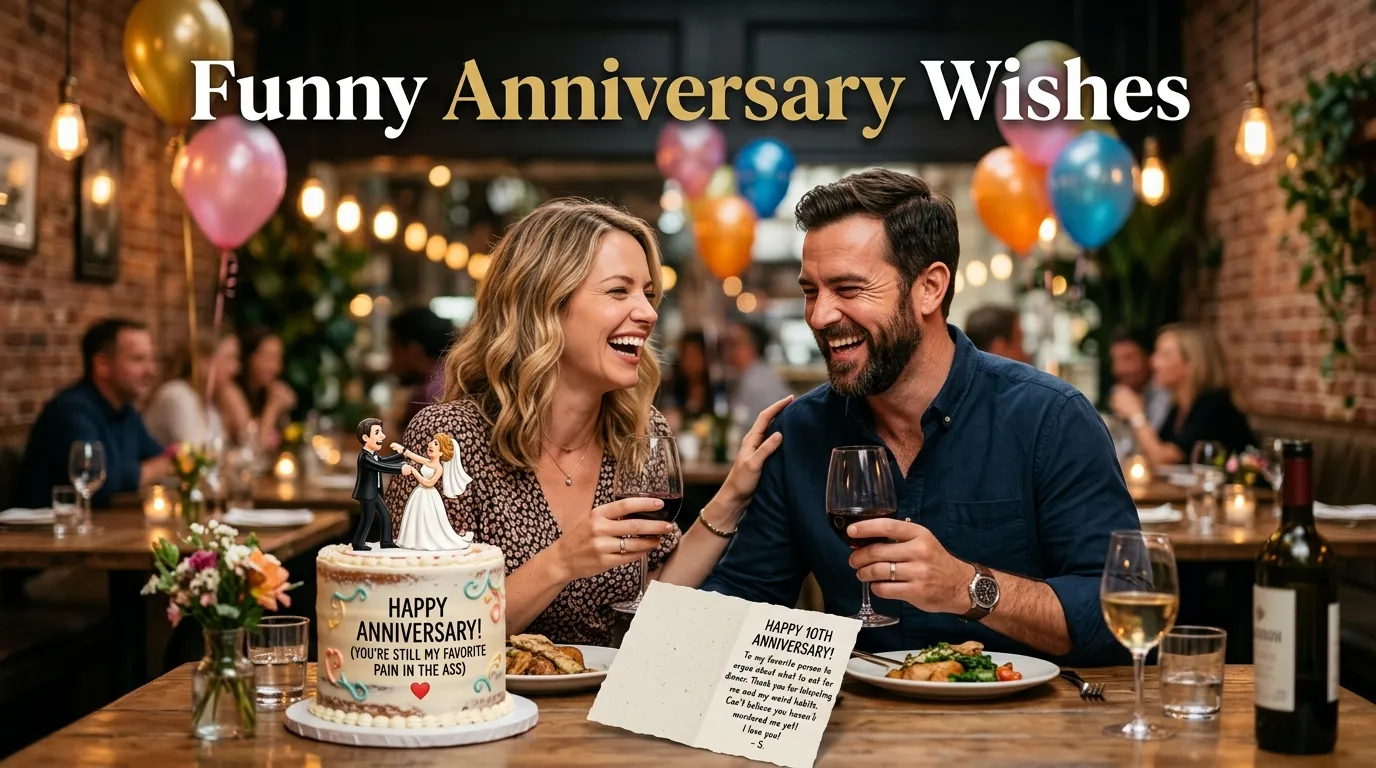 Funny Wedding Anniversary Wishes