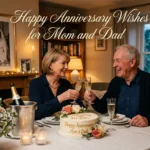 Happy Anniversary Wishes for Mom and Dad