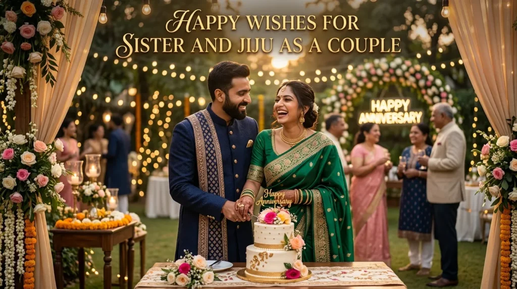 Happy Wishes for Sister and Jiju as a Couple
