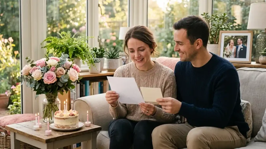 Heartfelt Notes for a 3rd Wedding Anniversary