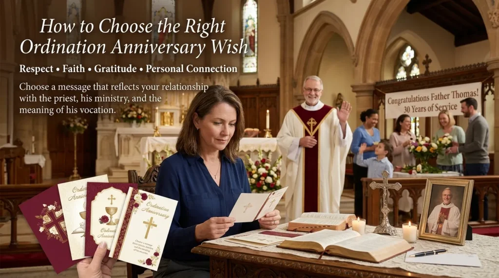 How to Choose the Right Ordination Anniversary Wish