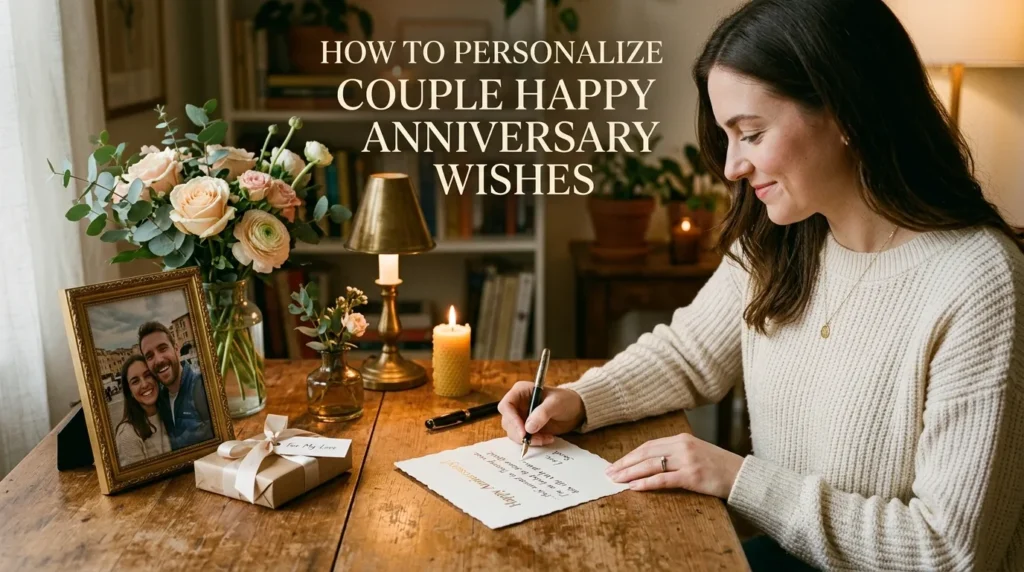How to Personalize Couple Happy Anniversary Wishes