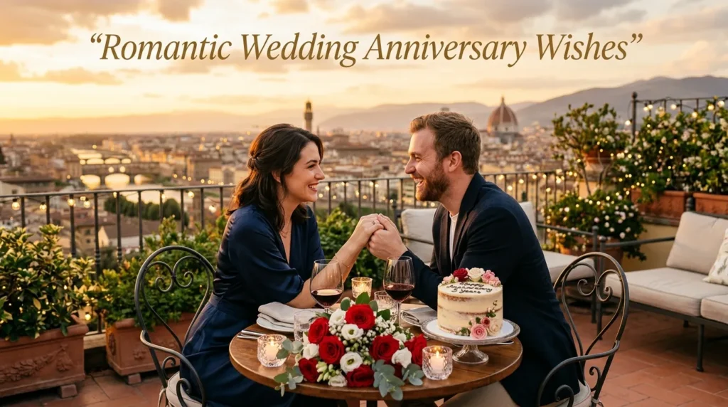 Romantic Wedding Anniversary Wishes
