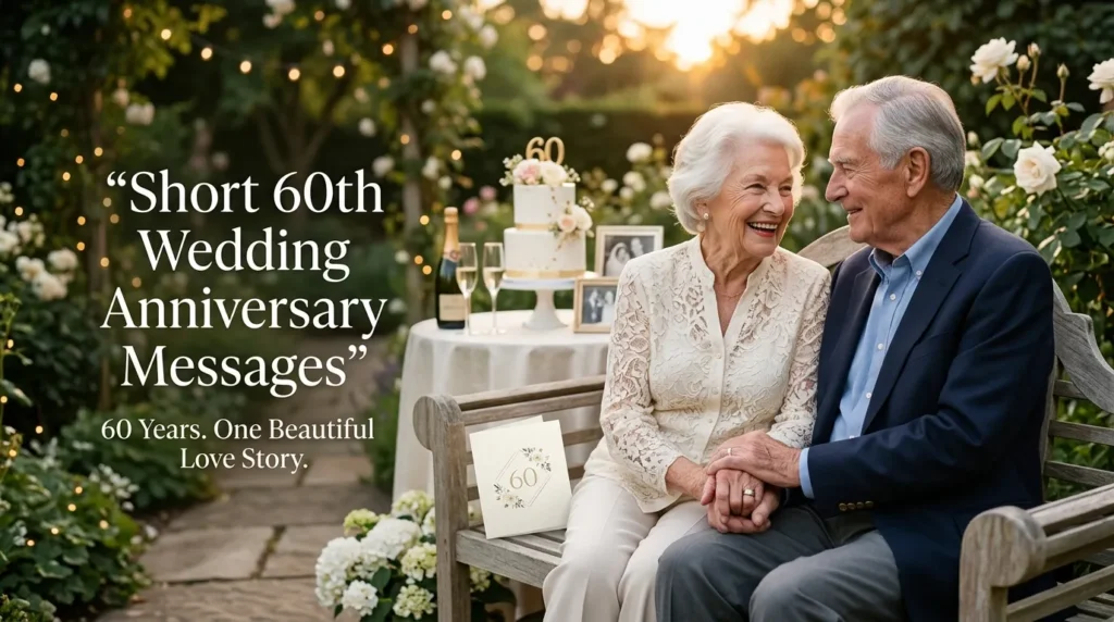 Short 60th Wedding Anniversary Messages