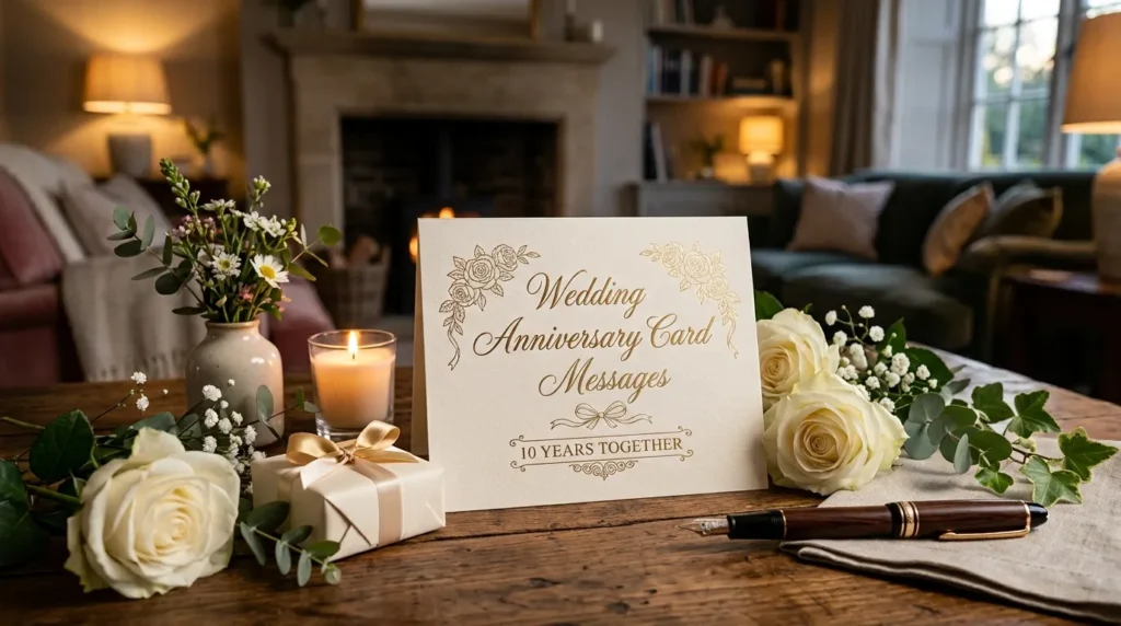 Wedding Anniversary Card Messages
