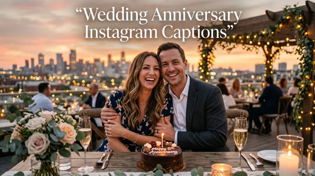 Wedding Anniversary Instagram Captions