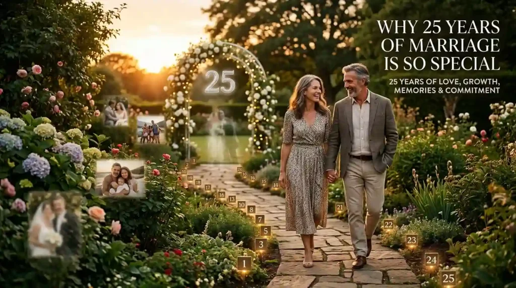Why 25 Years of Marriage Is So Special