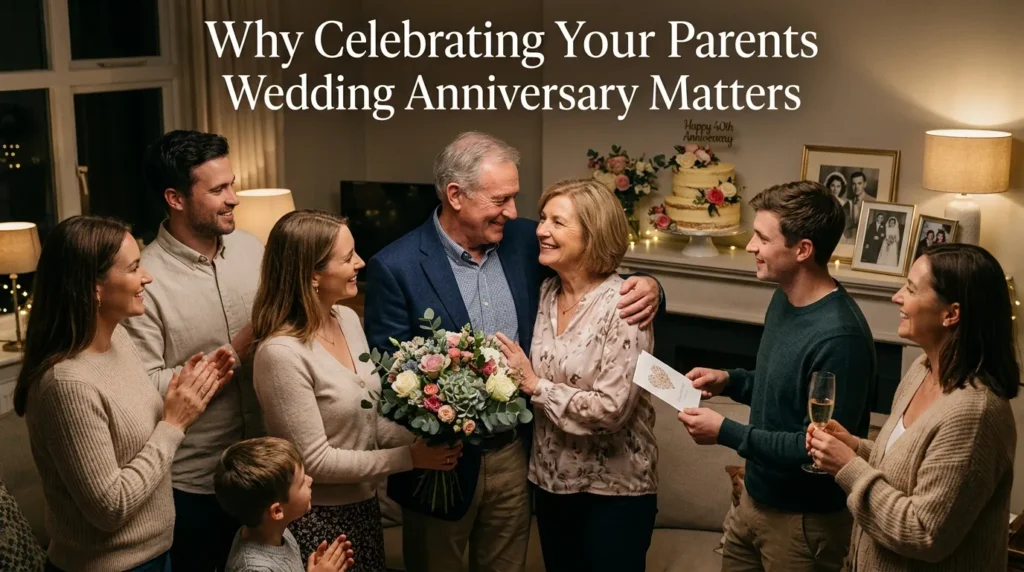 Why Celebrating Your Parents Wedding Anniversary Matters