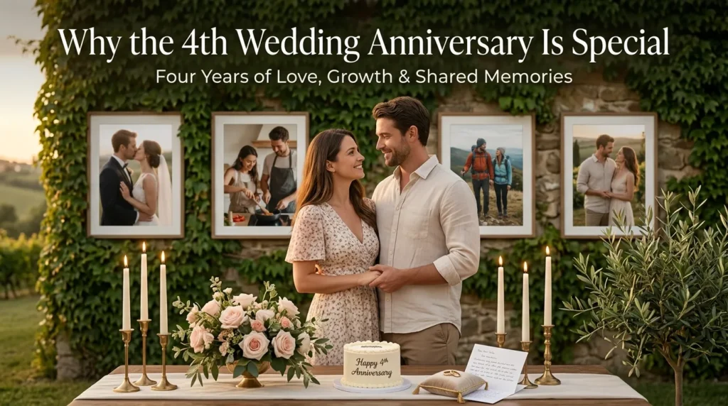 Why the 4th Wedding Anniversary Is Special