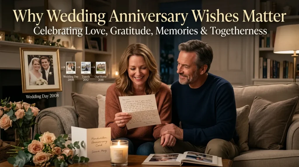 Why Wedding Anniversary Wishes Matter