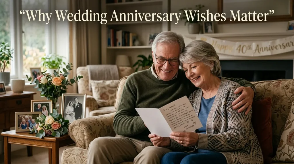 Why Wedding Anniversary Wishes Matter