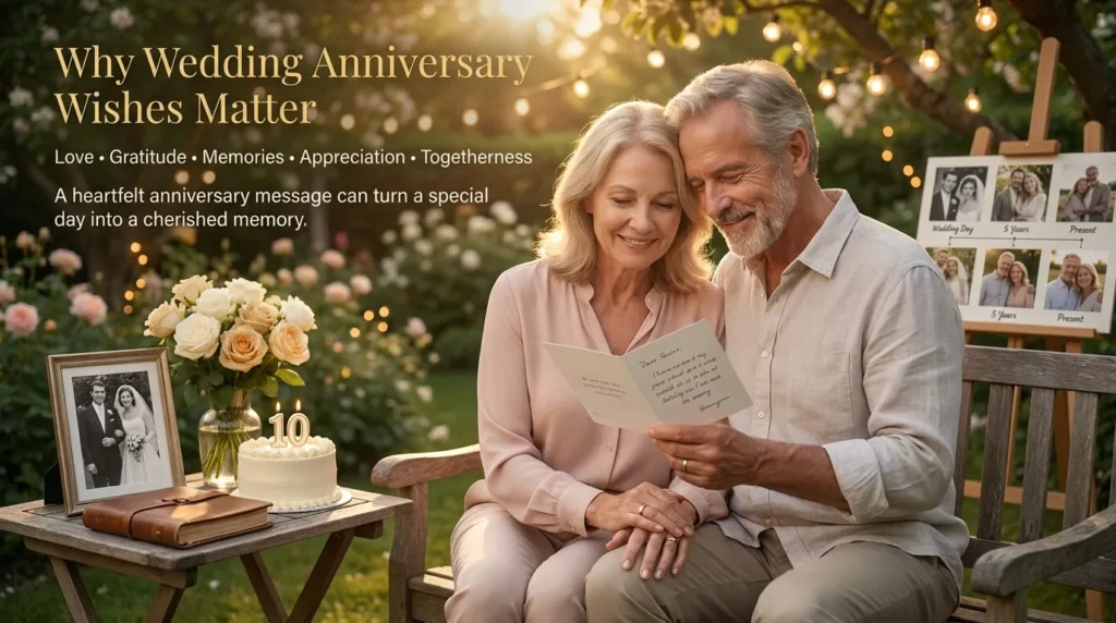 Why Wedding Anniversary Wishes Matter