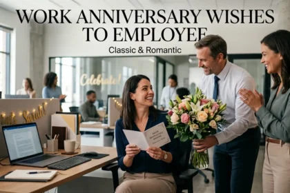 Work Anniversary Wishes